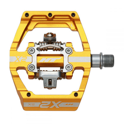 HT X2-SX BMX Race Pedals - Gold