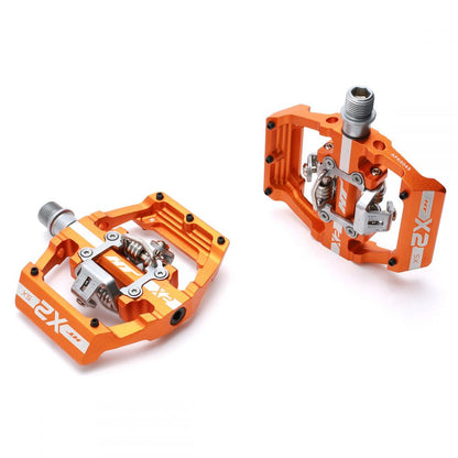 HT X2-SX BMX Race Pedals - Orange detail