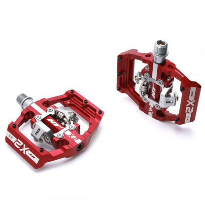 HT X2-SX BMX Race Pedals - Red detail