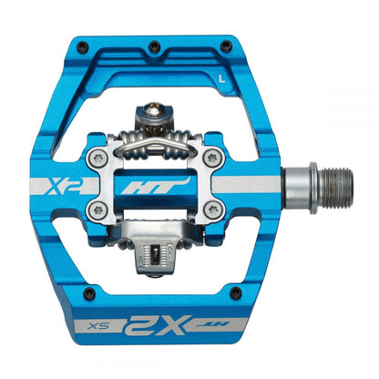 HT X2-SX BMX Race Pedals - Marine Blue
