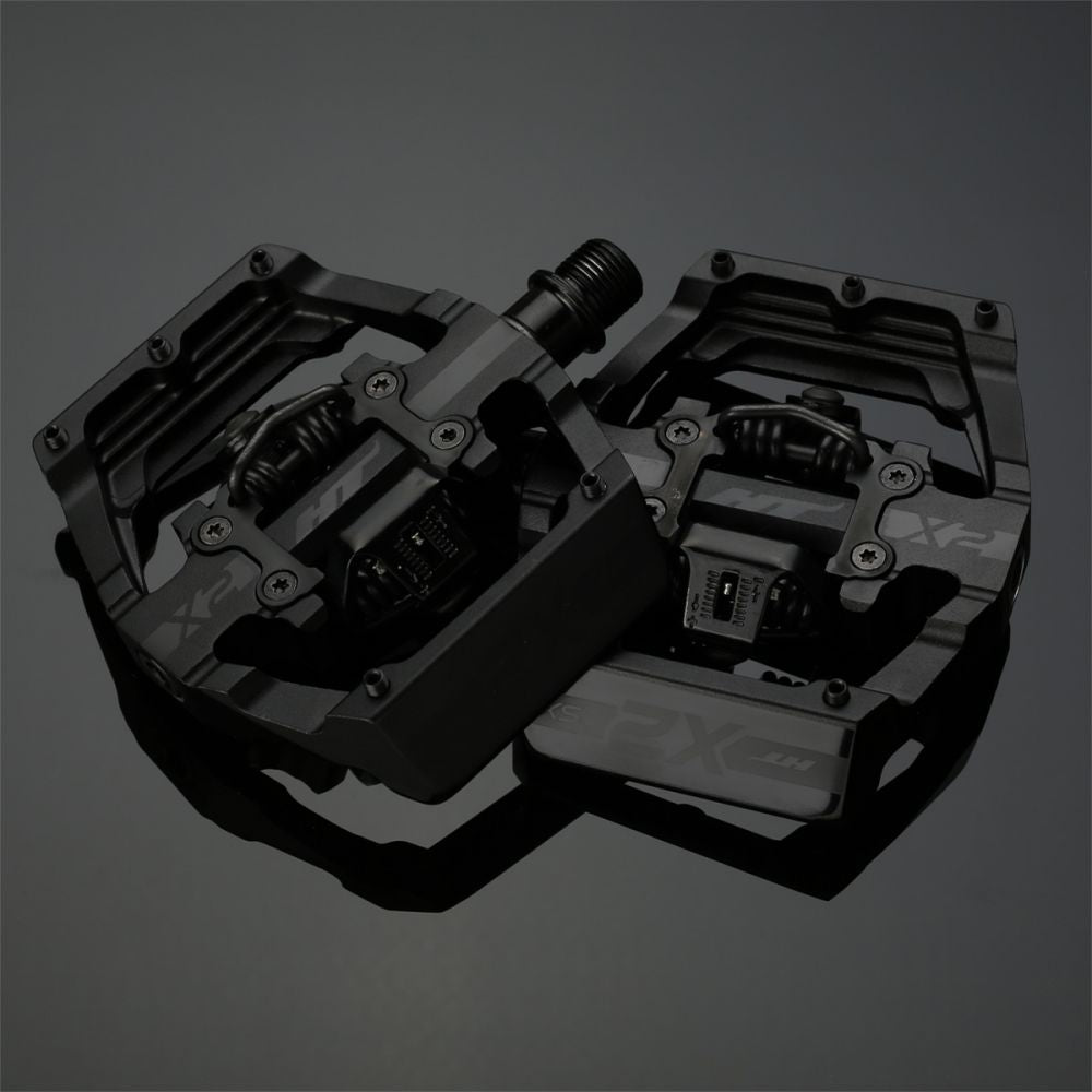 HT X2-SX BMX Race Pedals - Stealth Black detail