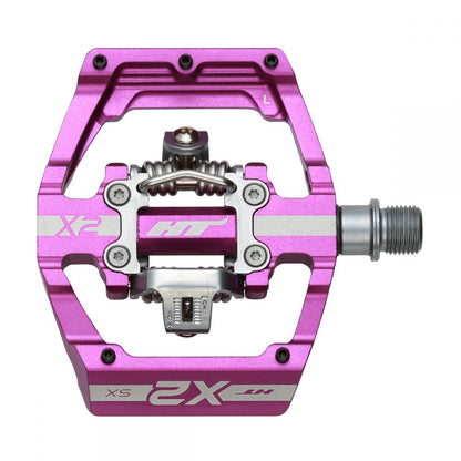 HT X2-SX BMX Race Pedals - Purple