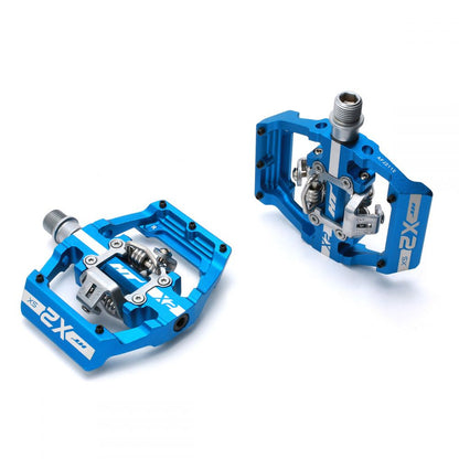 HT X2-SX BMX Race Pedals - Marine Blue detail
