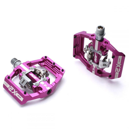 HT X2-SX BMX Race Pedals - Purple detail