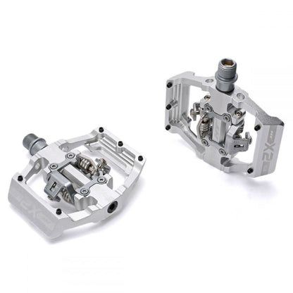 HT X2-SX BMX Race Pedals - Silver detail