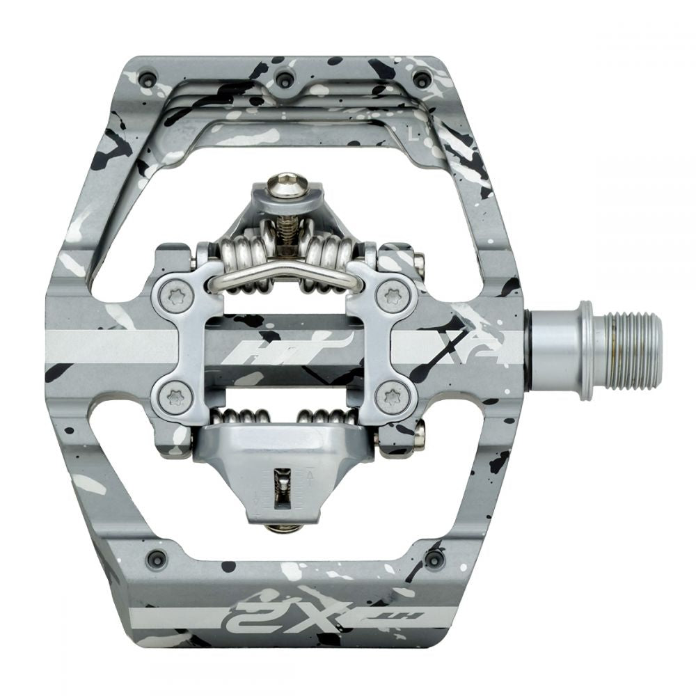 HT X2-SX BMX Race Pedals - Grey Camo