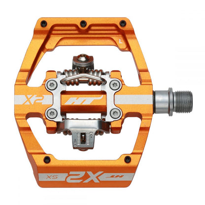 HT X2-SX BMX Race Pedals - Orange