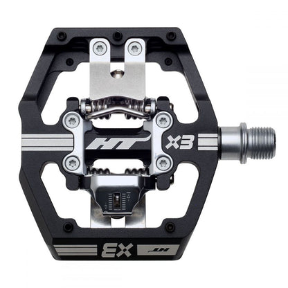 HT X3 Clipless BMX Race Pedals - Black