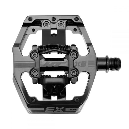 HT X3 Clipless BMX Race Pedals - Stealth Black