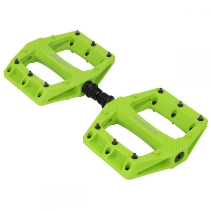 Insight DU Thermoplastic Platform BMX Pedals - Green detail