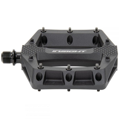 Insight DU Thermoplastic Platform BMX Pedals - Black detail