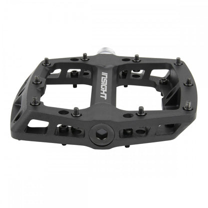 Insight Thermoplastic Pro Platform BMX Pedals - Black detail