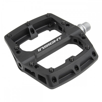 Insight Thermoplastic Pro Platform BMX Pedals - Black