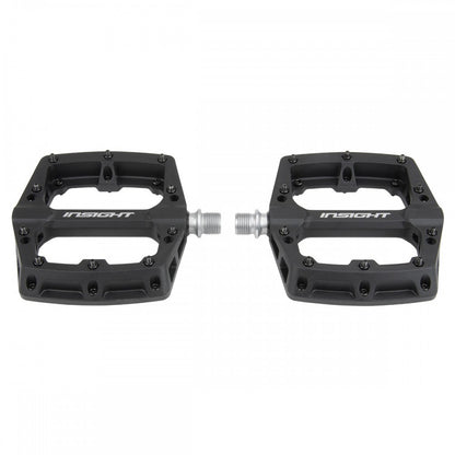 Insight Thermoplastic Pro Platform BMX Pedals - Black detail