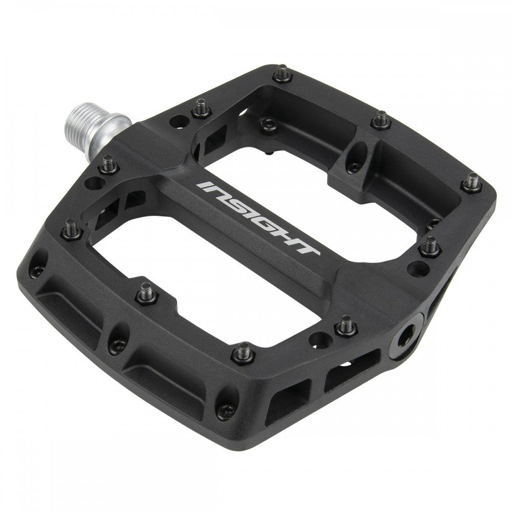 Insight Thermoplastic Pro Platform BMX Pedals - Black detail