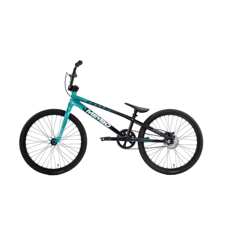 Meybo Clipper 2026 Expert XL (20.6"TT) BMX Race Bike - Black/Green/White