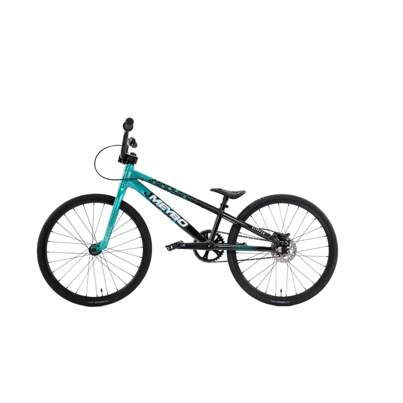 Meybo Clipper 2026 Junior (18.7"TT) BMX Race Bike - Black/Green/White