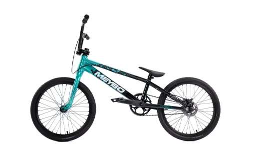 Meybo Clipper 2026 Expert XL (20.6"TT) BMX Race Bike - Black/Green/White