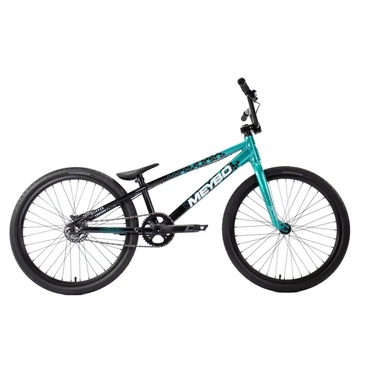 Meybo Clipper 2026 Pro Cruiser (22"TT) BMX Race Bike - Black/Green/White