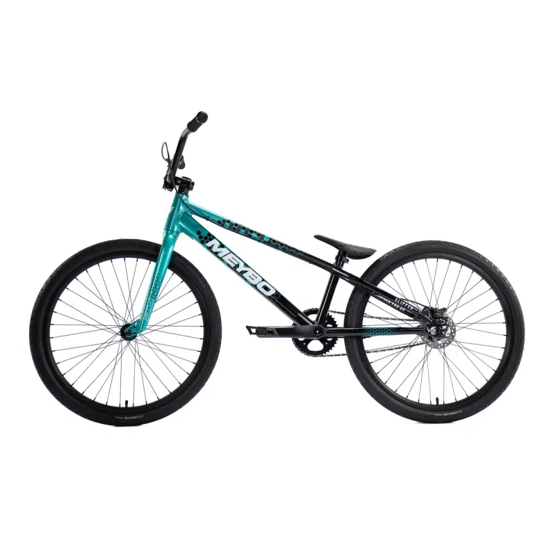 Meybo Clipper 2026 Pro Cruiser (22"TT) BMX Race Bike - Black/Green/White