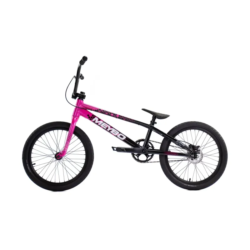 Meybo Clipper 2026 Expert XL (20.6"TT) BMX Race Bike - Black/Pink/White