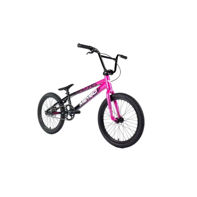 Meybo Clipper 2026 Expert XL (20.6"TT) BMX Race Bike - Black/Pink/White