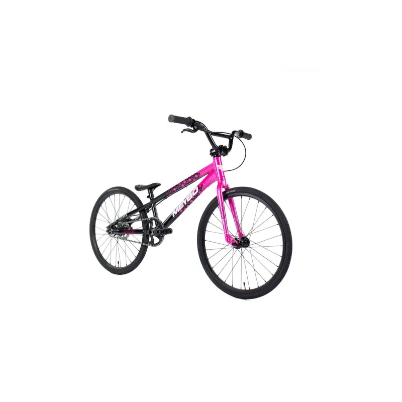 Meybo Clipper 2026 Junior (18.7"TT) BMX Race Bike - Black/Pink/White