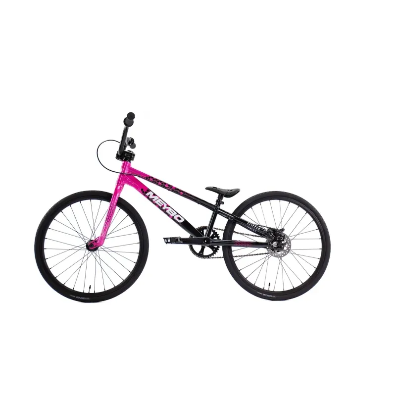 Meybo Clipper 2026 Junior (18.7"TT) BMX Race Bike - Black/Pink/White