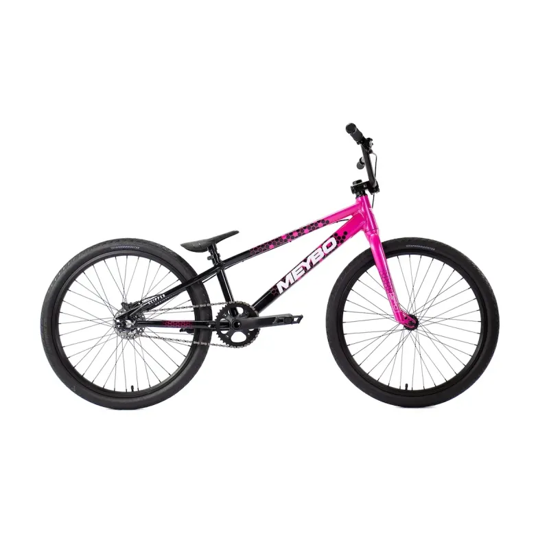Meybo Clipper 2026 Pro Cruiser (22"TT) BMX Race Bike - Black/Pink/White