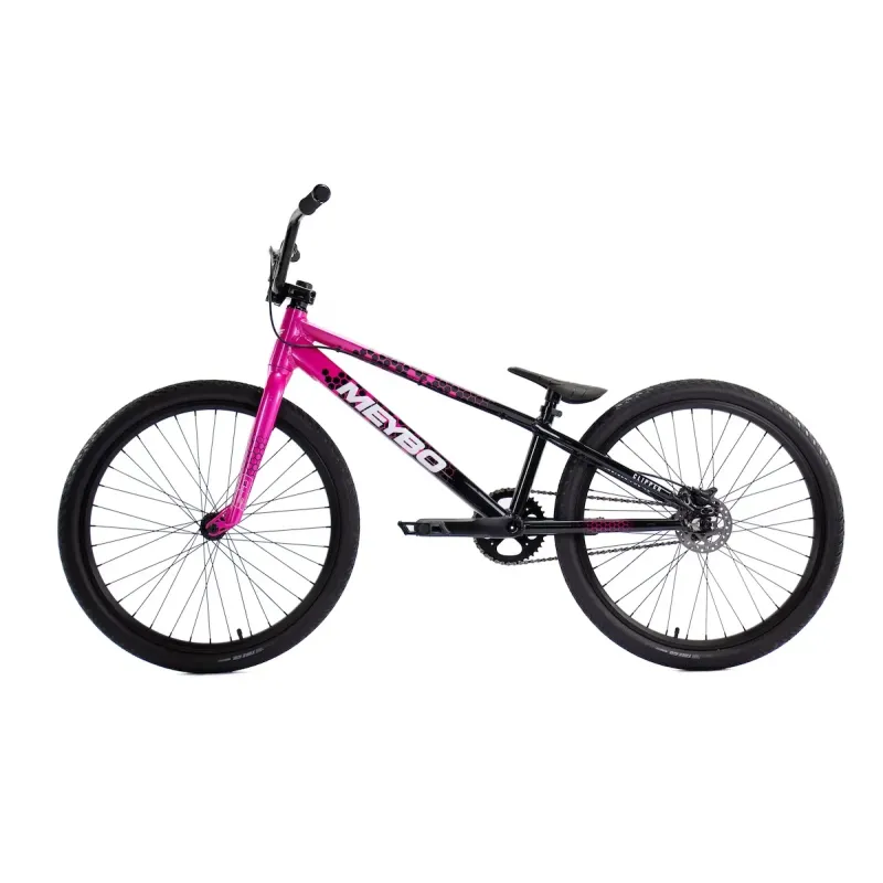 Meybo Clipper 2026 Pro Cruiser (22"TT) BMX Race Bike - Black/Pink/White