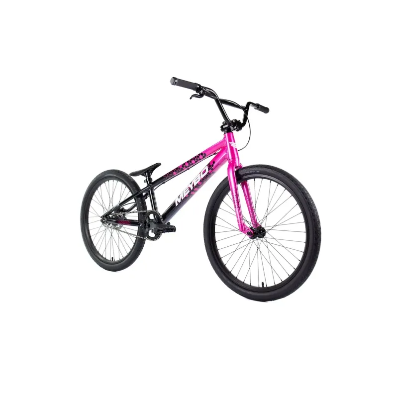 Meybo Clipper 2026 Pro Cruiser (22"TT) BMX Race Bike - Black/Pink/White
