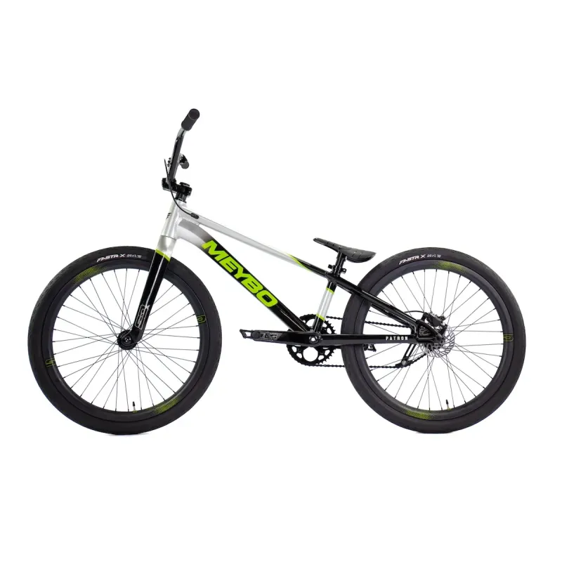 Meybo Patron 2026 Expert XL (20.6"TT) BMX Race Bike - Black/Grey/Lime