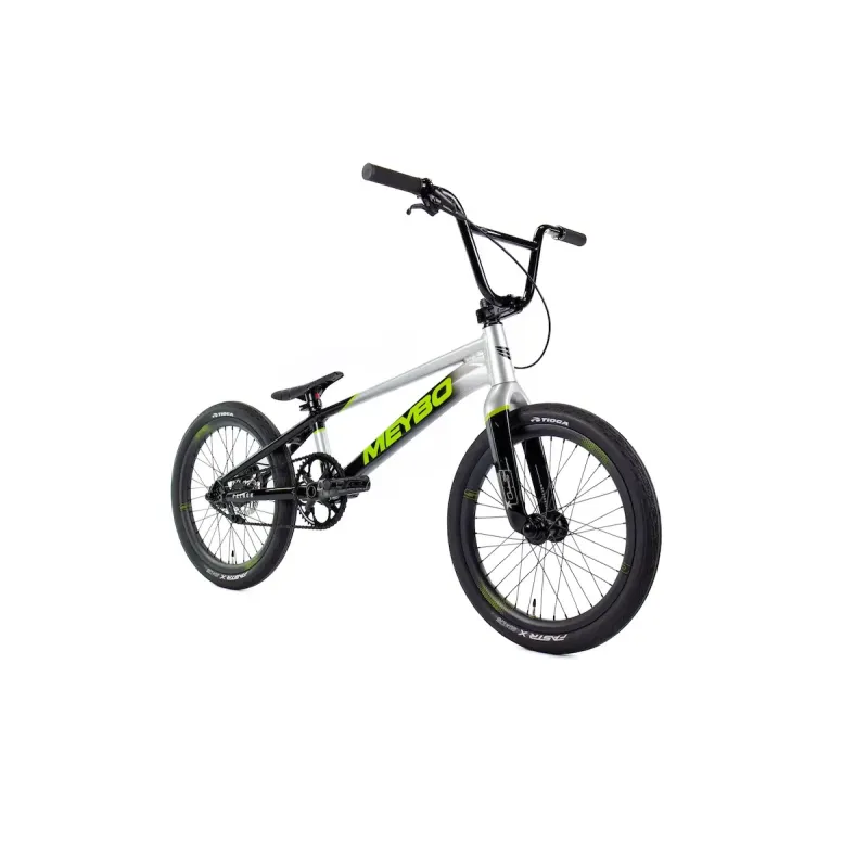 Meybo Patron 2026 Expert (19.6"TT) BMX Race Bike - Black/Grey/Lime