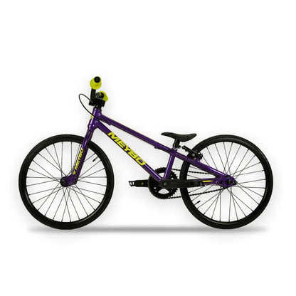 Meybo 2026 Rascal Micro (15.9"TT) BMX Race Bike 18"- Purple/NeonYellow