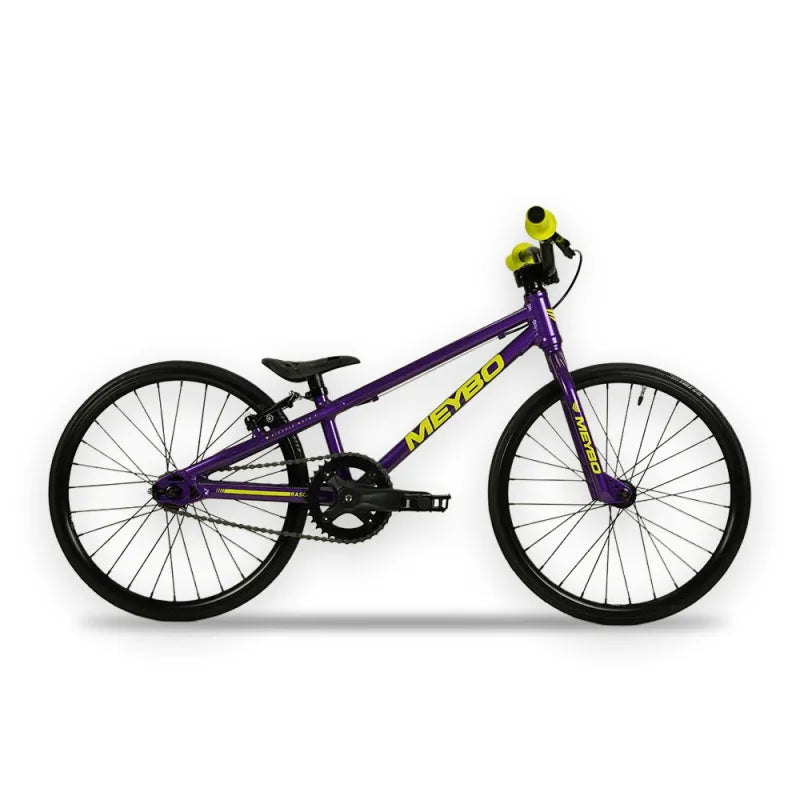 Meybo 2026 Rascal Micro (15.9"TT) BMX Race Bike 18"- Purple/NeonYellow