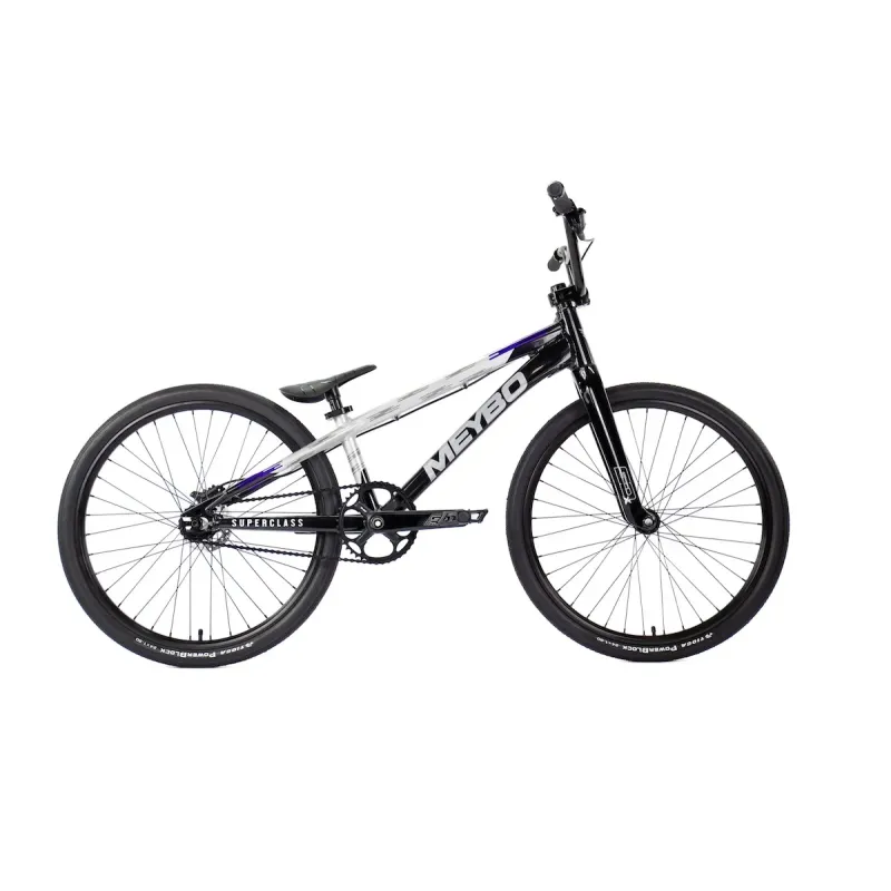 Meybo Superclass 2026 Pro XXL BMX Race Bike - Black/Grey/Purple