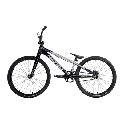 Meybo Superclass 2026 Junior (18.7"TT) BMX Race Bike - Black/Grey/Purple