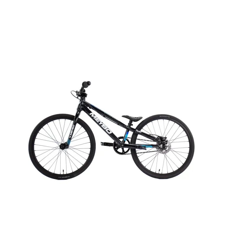 Meybo TLNT 2026 Micro (16.8"TT) BMX Race Bike - Black/White/Blue