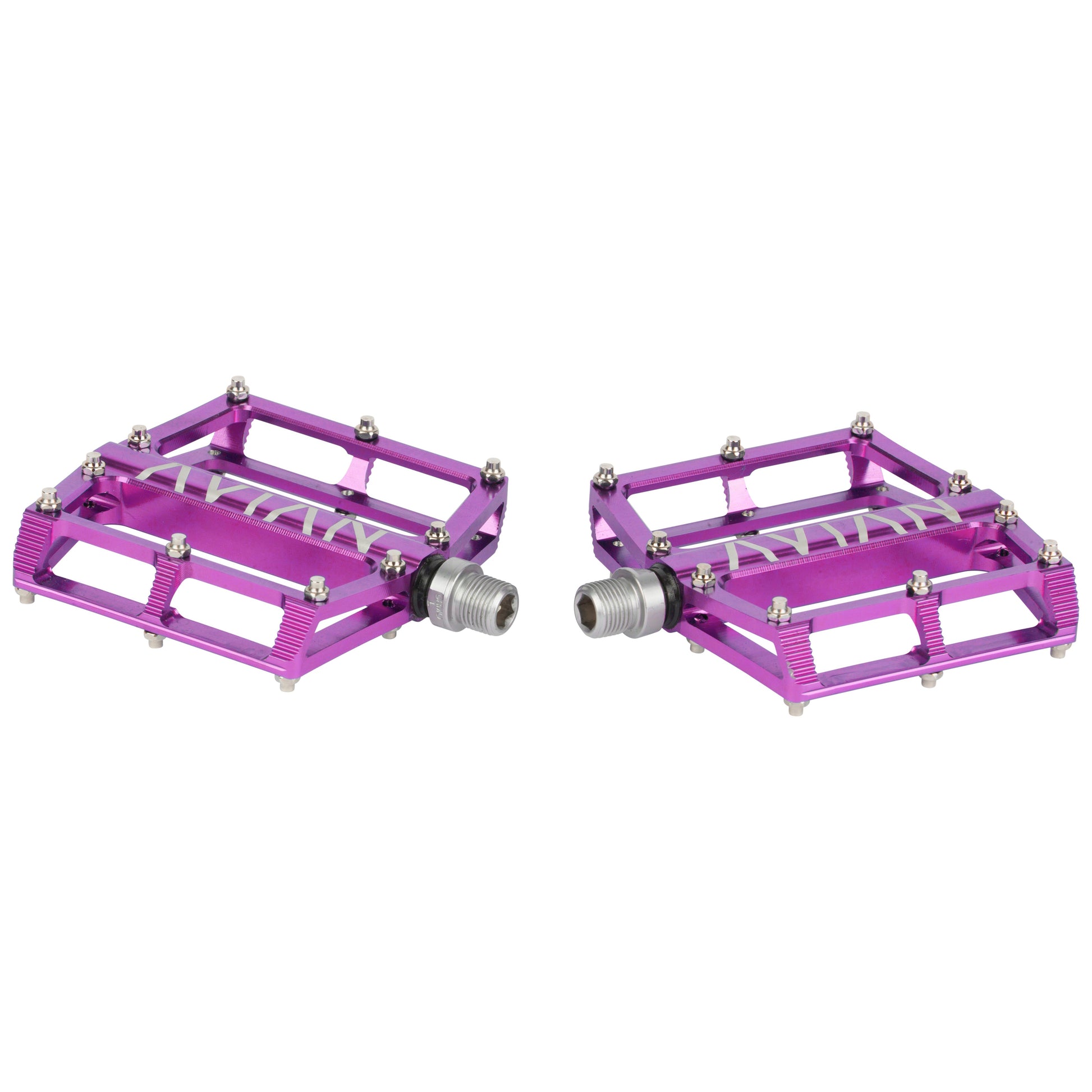 Avian Pariah Alloy BMX Platform Pedals-Purple