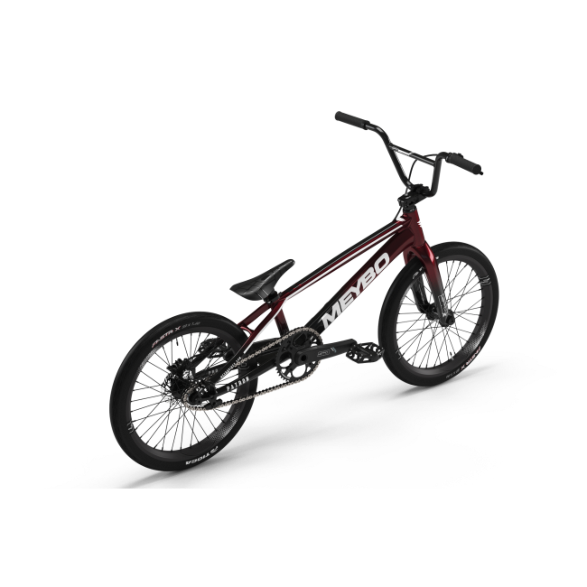 Meybo Patron BMX Race Bike-Red/Black/White-Cruiser Pro 22