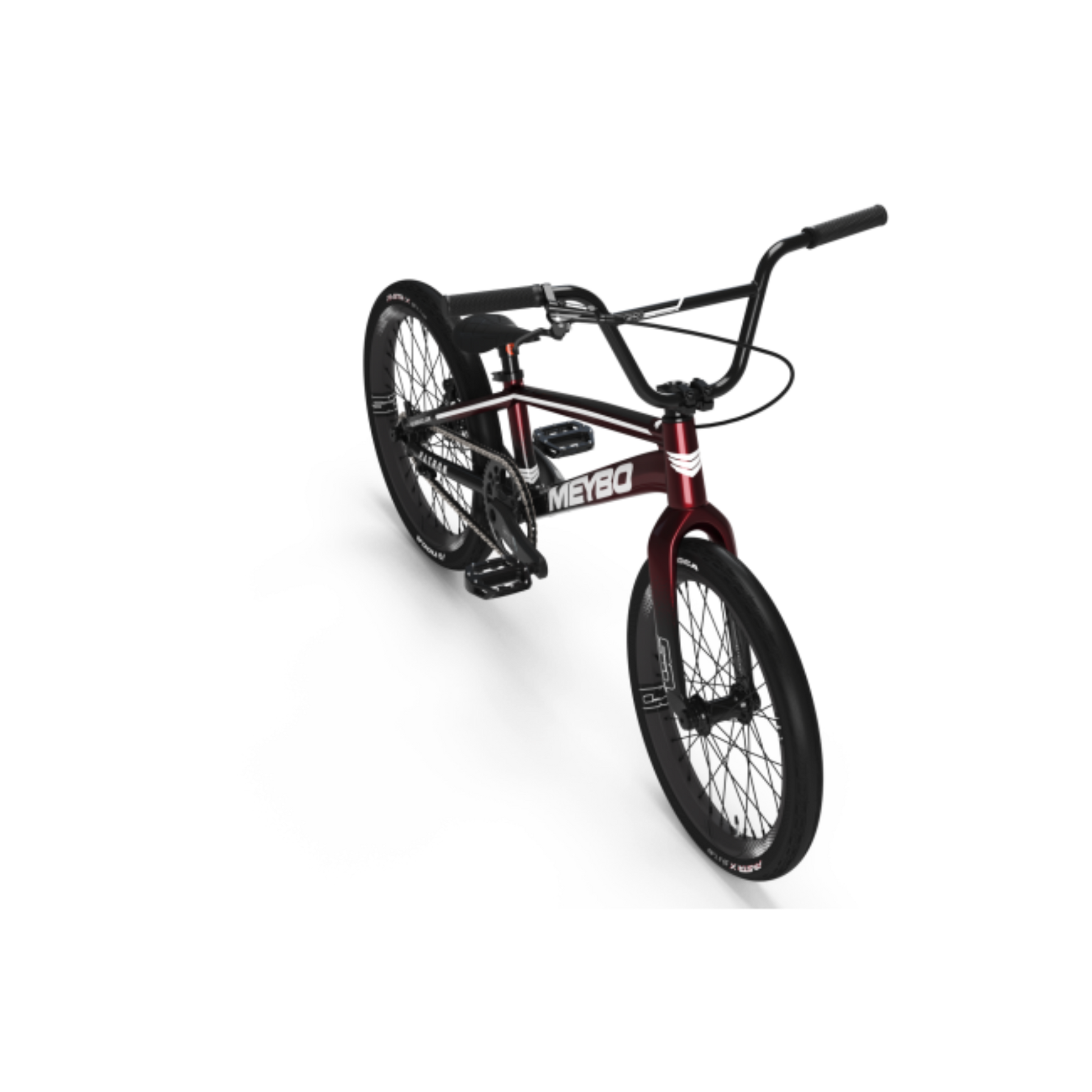 Meybo Patron BMX Race Bike-Red/Black/White-Cruiser Pro 22