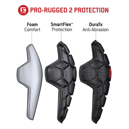 Rodilleras Pro-Rugged 2 para MTB - Negro