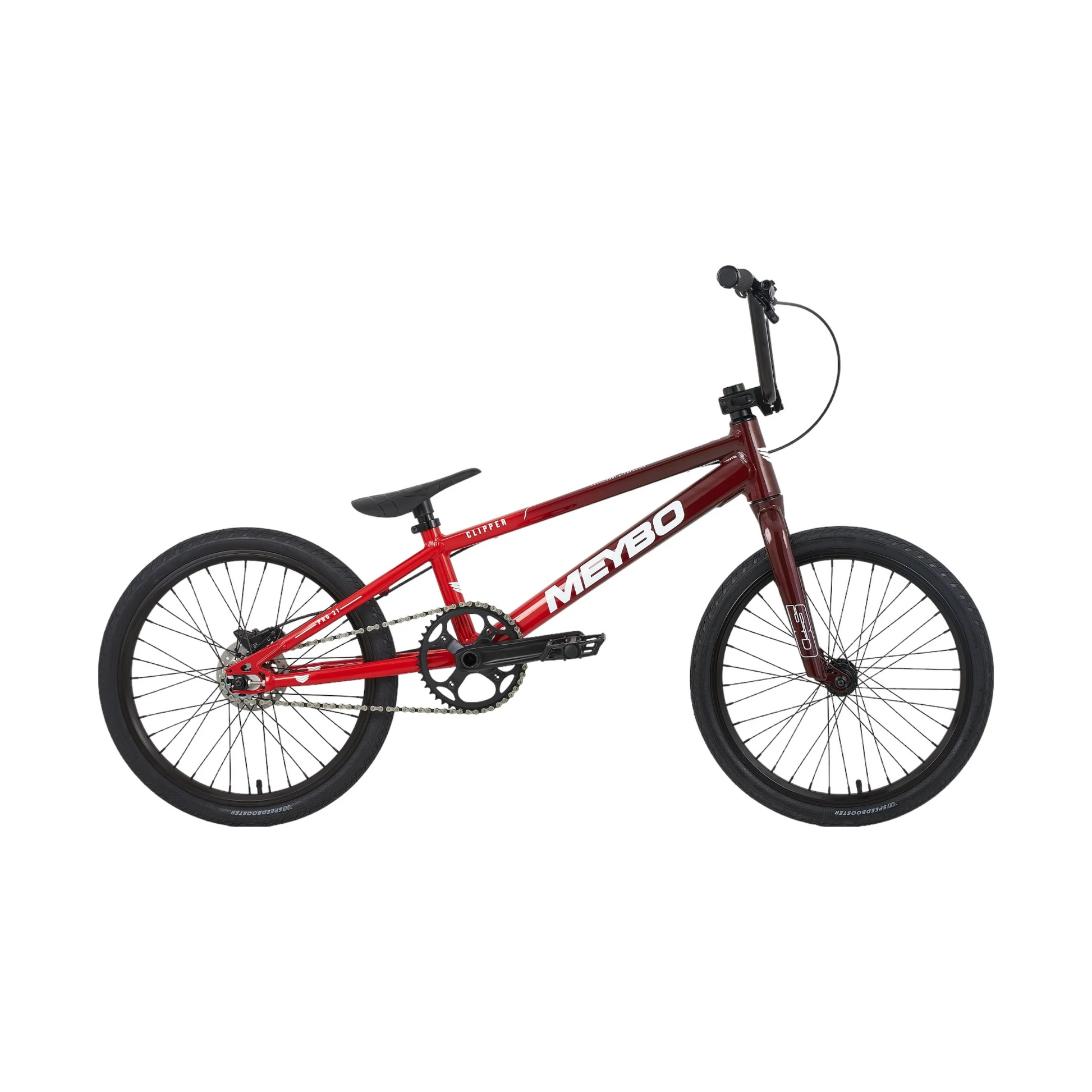 Meybo Clipper BMX Race Bike-Red/Maroon-Pro 21