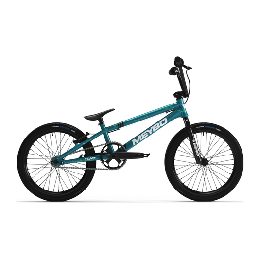 Bicicleta de BMX de carreras Meybo TLNT - Azul/Amarillo/Blanco - Micro