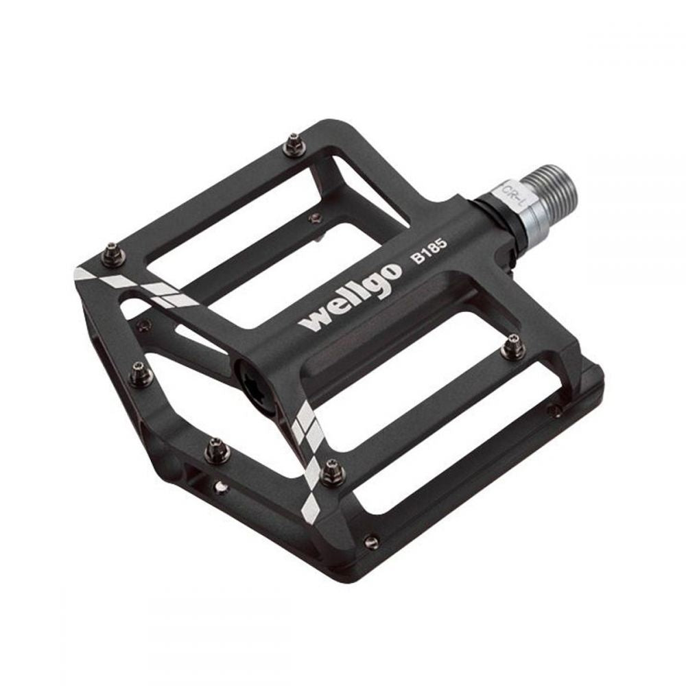 Wellgo B185 Alloy Platform Pedals - Black