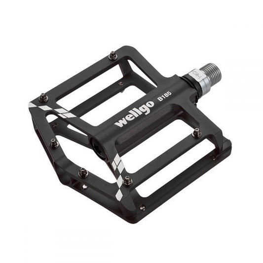 Wellgo B185 Alloy Platform Pedals - Black