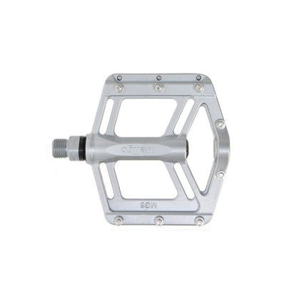 Wellgo MG-6AL Ultra-Flat Platform Pedals - Silver