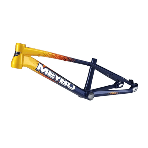 Meybo Holeshot 2026 Bmx Race Frame - Navy/Yellow