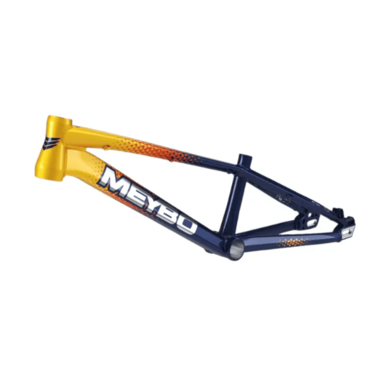 Meybo Holeshot 2026 Bmx Race Frame - Navy/Yellow
