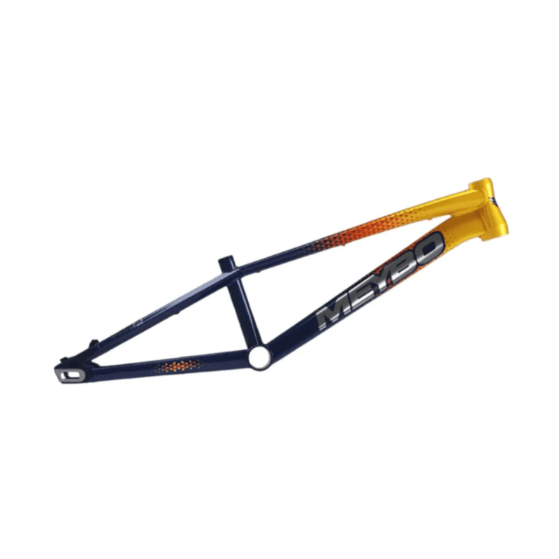 Meybo Holeshot 2026 Bmx Race Frame - Navy/Yellow